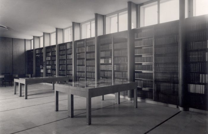 Reading Room at the Library Source: The Schocken Family Archive