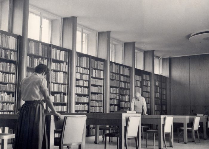 Reading Room at the Library Source: The Schocken Family Archive